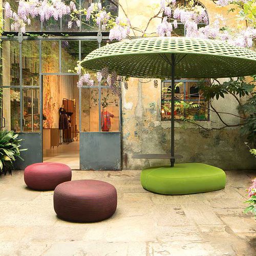 现代风格坐墩 - CLIQUE - PAOLA LENTI - 布料 / 方形 / 矩形
