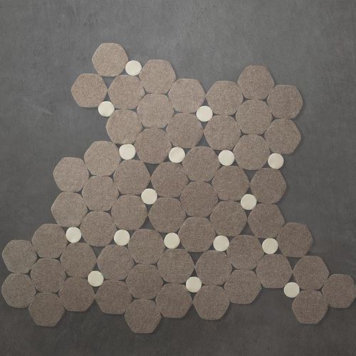 现代风格地毯 - PRISMA  - PAOLA LENTI - 单色 / 羊毛 / 毛毡