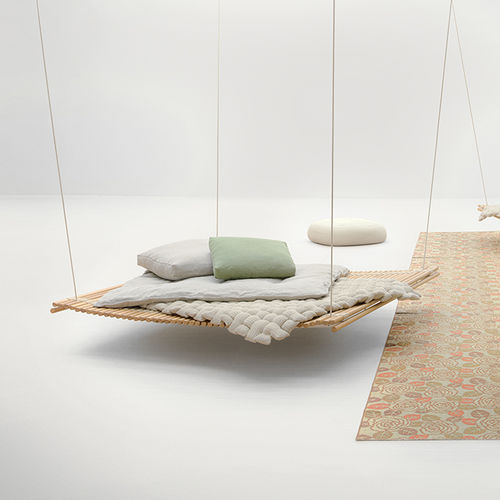 悬挂式花园床 - SHIBUI - PAOLA LENTI - 单人 / 现代风格 / 布料