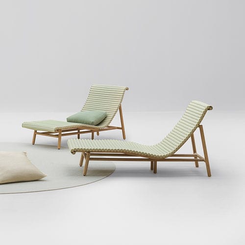 现代风格躺椅 - SHIBUSA - PAOLA LENTI - 竹制 / 户外 / Francesco Rota设计