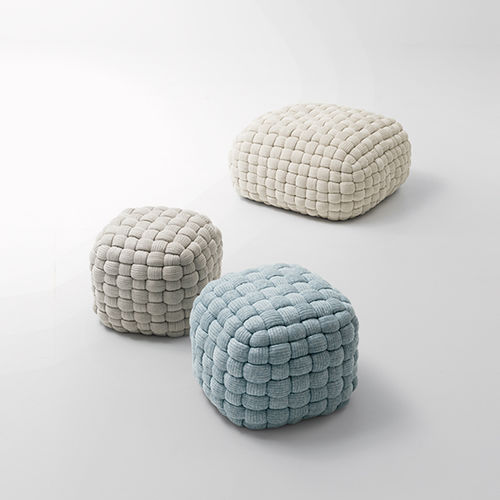 现代风格坐墩 - TOBIT - PAOLA LENTI - 布料 / 聚酯 / 圆形