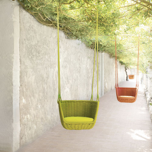 现代风格吊椅 - ADAGIO - PAOLA LENTI - 户外 / 不锈钢 / 绳编