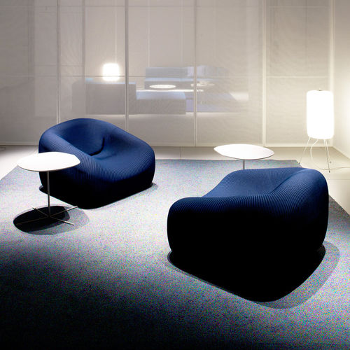 现代风格扶手椅 - SMILE - PAOLA LENTI - 布料 / 聚酯 / 布艺
