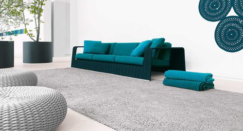 现代风格地毯 - WIND  - PAOLA LENTI - 单色 / 合成纤维 / 长方形