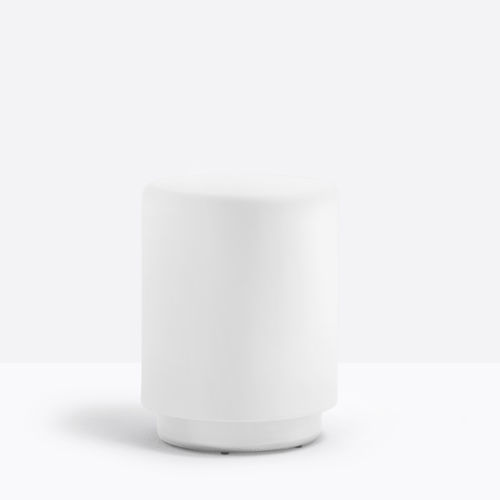 现代风格坐墩 - wow 480 + 483 - PEDRALI - 钢 / 聚乙烯 / 圆形