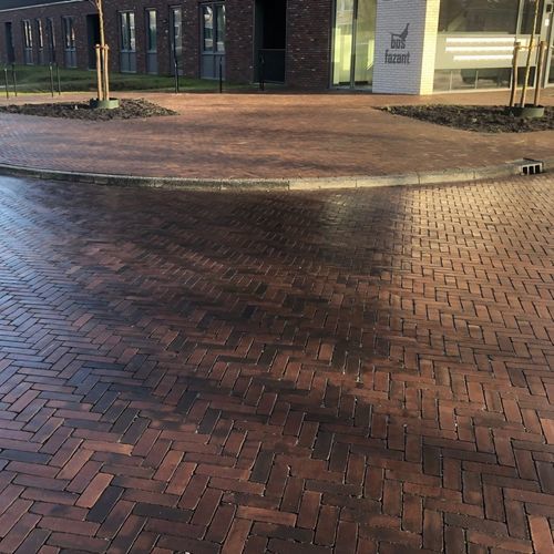 黏土路面砖 - GALA WATERSTRUCK DF - Wienerberger - 用于室外 / 道路 / 布艺
