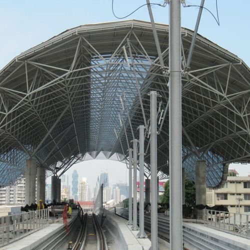 拉伸结构金属屋架 - ESTACIONES DE PANAMÁ - Lanik