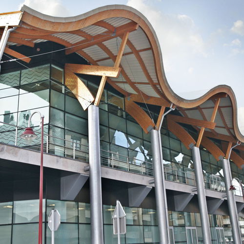 胶合木木制屋架 - POLIDEPORTIVO EN ZARAUZ - Lanik - 屋架 / 商用