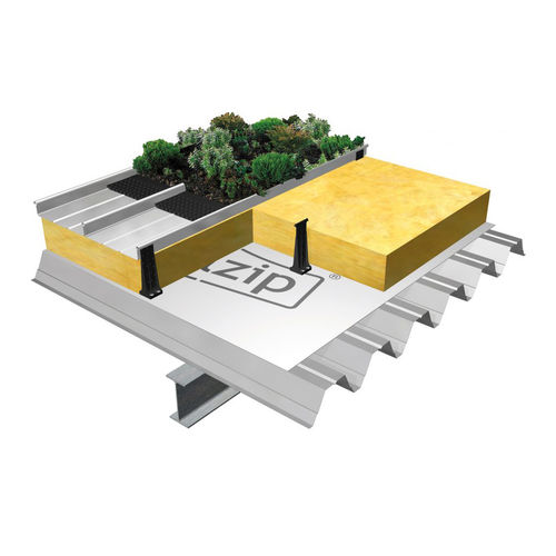 外延植被屋顶 - NATUREROOF  - Kalzip - 用于屋顶露台 / 斜屋面