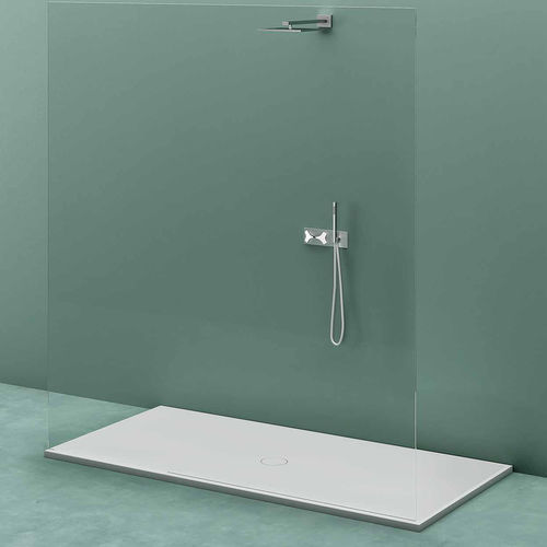 长方形淋浴底盆 - PIAZZA 1 - PLANIT - 放置式 / 平地式 / Corian®可丽耐