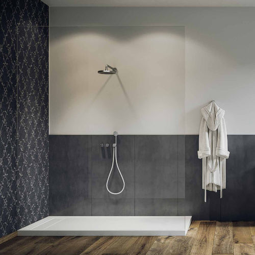 长方形淋浴底盆 - LINEA - PLANIT - 放置式 / 平地式 / Corian®可丽耐
