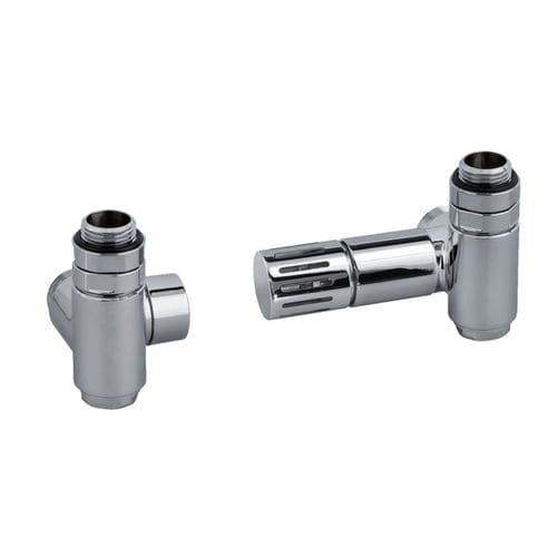 机械恒温阀门 - CIRCLE - TERMO MIX - DELTACALOR - 手动 / 用于散热器 / 白色