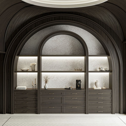 室内墙面材料 - Rivière Rose - Cosentino/赛丽石 - Silestone®材质 / 仿大理石 / 家用