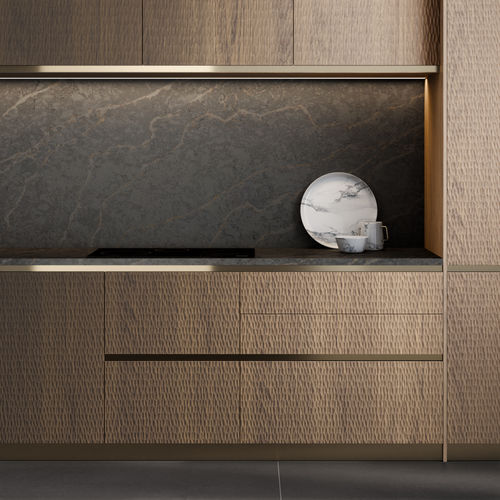室内墙面材料 - Le chic : Bohemian Flame - Cosentino/赛丽石 - Silestone®材质 / 家用 / 浴室