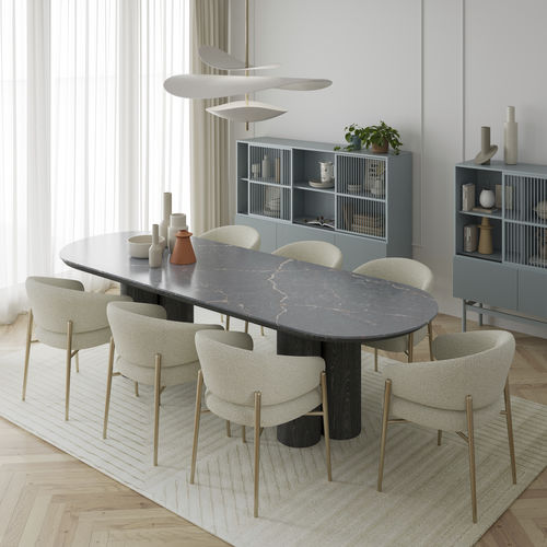 Silestone®材质桌台面 - Le chic : Parisien - Cosentino/赛丽石 - 蓝色