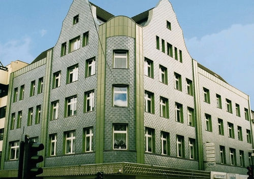 板岩砌面 - RECTANGULAR ASSULO® A1 - Theis-Böger Schiefer-Pizarras - 室外
