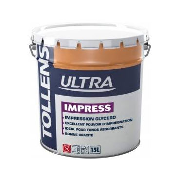 石工底漆 - ULTRA IMPRESS - Tollens - 烷基树脂基底 / 油基 / 用于室内