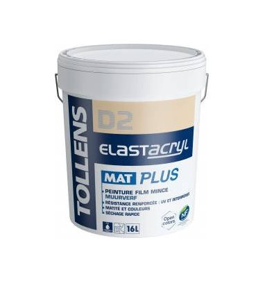 装饰油漆 - ELASTACRYL PLUS - Tollens - 户外 / 室内 / 墙面