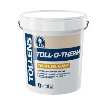 装饰涂料 - TOLL-O-THERM TALOCHÉ GM - Tollens - 防护 / 隔热 / 用于外墙