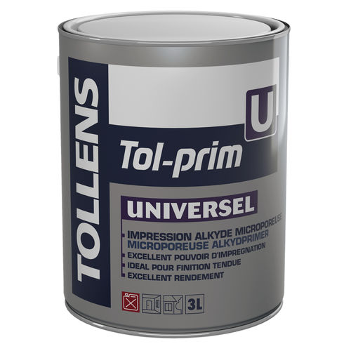 金属底漆 - TOL-PRIM U - Tollens - 烷基树脂基底 / 用于室外 / 用于室内