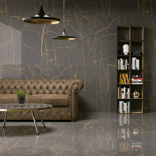 陶土瓷砖 - NOIR ST LAURENT - Roca Tile/乐家 - 抛光 / 高亮光 / 室内