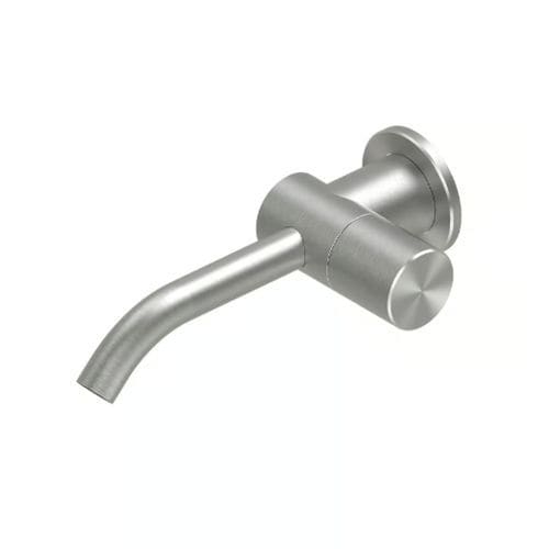 洗脸盆冷热水龙头 - HUM 24 21 - QuadroDesign - 嵌入式 / 壁挂 / AISI 316不锈钢材质