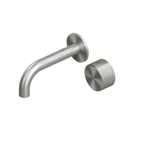 洗脸盆冷热水龙头 - STEREO 16 10 00 - QuadroDesign - 壁挂 / 嵌入式 / 316L不锈钢