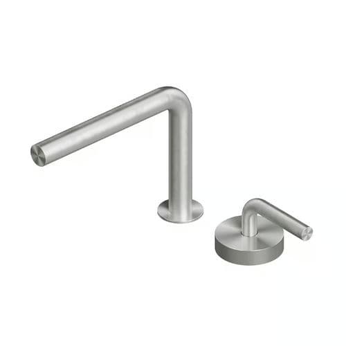 洗手池调温龙头 - LEVO 14 31 - QuadroDesign - 嵌入式 / 316L不锈钢 / 浴室