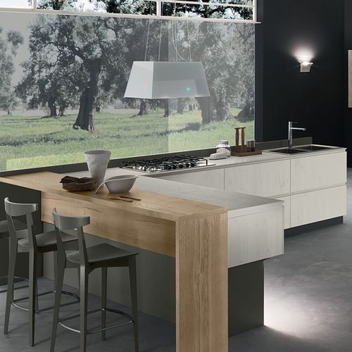 现代风格厨房 - VEGA  - Torchetti Cucine - 层压材料 / 岛台式 / 无把手