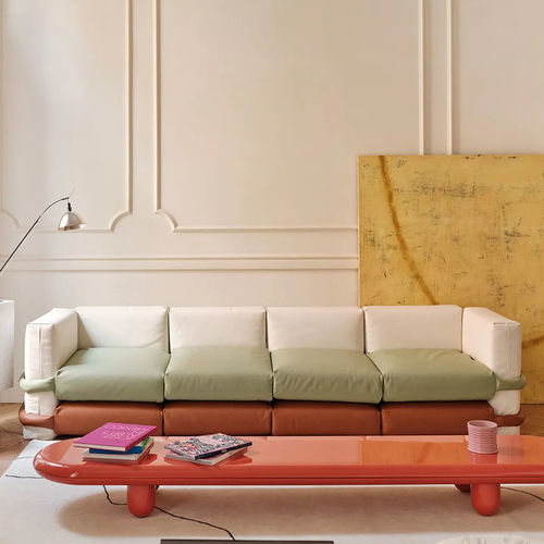 组合沙发 - PILLOW  - BD Barcelona Design - 现代风格 / 皮质 / 带扶手
