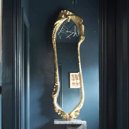 壁挂镜子 - CALVET  - BD Barcelona Design - 经典风格 / 栎木 / 金箔木板