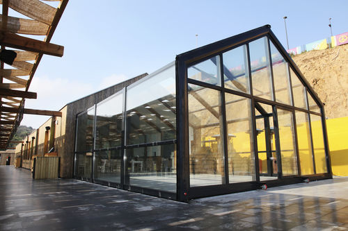 独立阳光房 - EVOLUTION FREESTANDING - Libart Enclosure Systems - 玻璃 / 铝制 / 聚碳酸酯