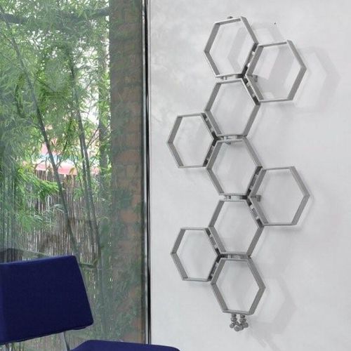 热水毛巾架散热器 - HONEYCOMB - AEON Sculptural Heating - 现代风格 / 不锈钢 / 壁挂
