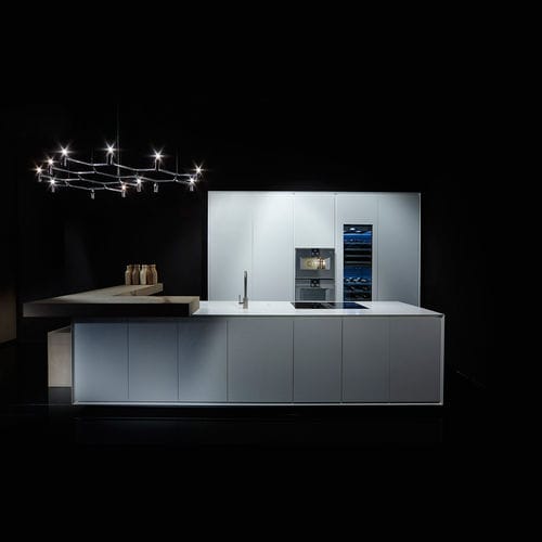 现代风格厨房 - ONE - RI.FRA MOBILI - 混凝土 / Corian®可丽耐 / 岛台式