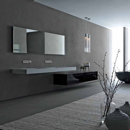 双洗手盆台面 - ZERO - RI.FRA MOBILI - Corian®可丽耐