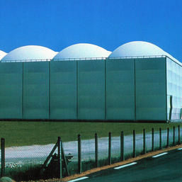 金属框架张拉膜 - LOGISTICS - ACS-PRODUCTION - 屋顶 / ETFE膜