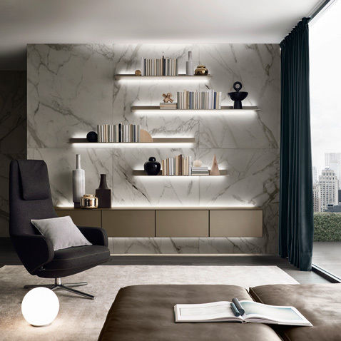 现代风格客厅组合背景墙 - SELF - RIMADESIO - 漆玻璃