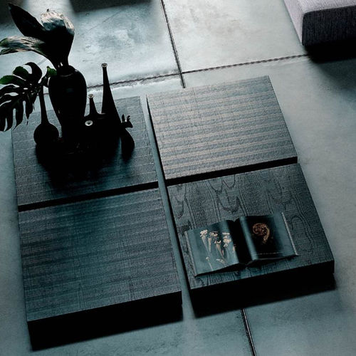 现代风格茶几 - MENHIR - Living Divani - 栎木 / MDF / 不锈钢