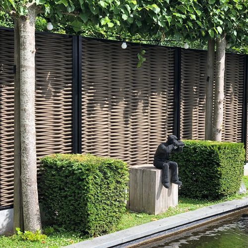 板式围栏 - ECOWOOD - FOREST AVENUE - 花园 / 木塑复合材料 / 聚乙烯