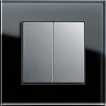 按钮开关 - MANUAL LIGHT CONTROL - Gira - 暗装 / 双 / 热塑性塑料