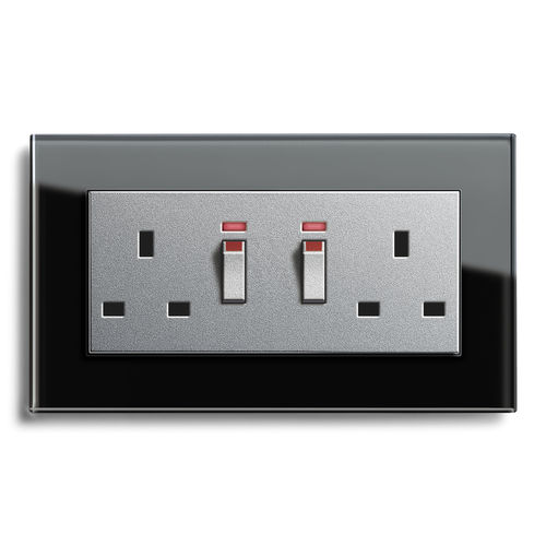 电源插座 - BRITISH STANDARD (BS 1363-2) - Gira/吉徕 - 双 / 壁挂 / 嵌入式