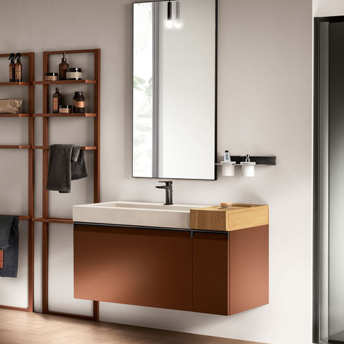 现代风格浴室 - FORMALIA - SCAVOLINI - 三聚氰胺 / 玻璃 / PET