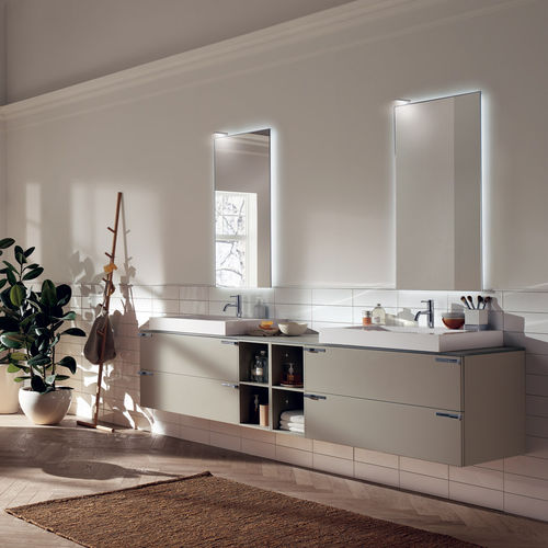 现代风格浴室 - AQUO - SCAVOLINI - 瓷质 / 三聚氰胺 / 玻璃