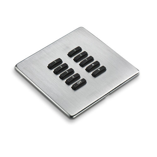 智能家居设备控制键盘 - WCM-100  - Rako Controls - 壁挂