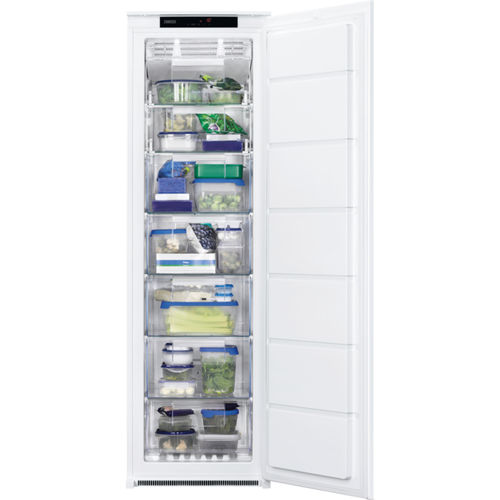 直立式冷冻柜 - ZUNN18FS1 - Zanussi Home appliances - 白色 / 嵌入式