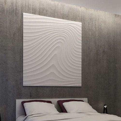 壁挂装饰面板 - SCULPTURAL ARTWORK - Armourcoat USA - 石膏 / 3D