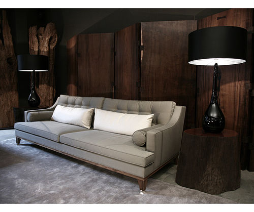 传统风格沙发 - RITA  - Hudson Furniture - 布料 / 白色 / 双人