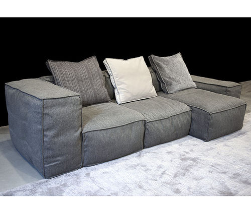 组合沙发 - PEANUT - Hudson Furniture - 现代风格 / 布料 / 棕色