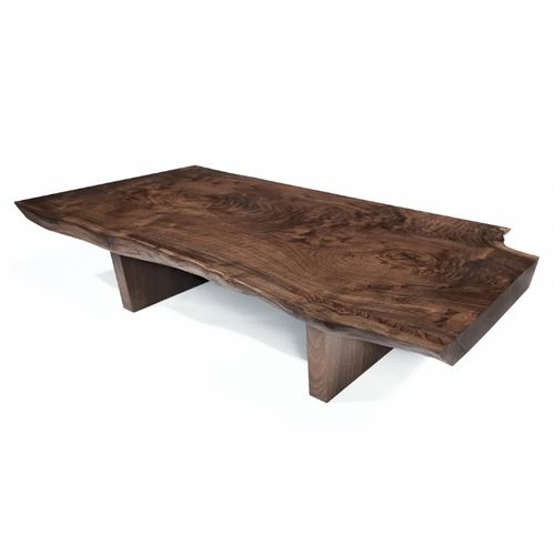 现代风格茶几 - LIVE EDGE - Hudson Furniture - 木质 / 长方形 / 定制