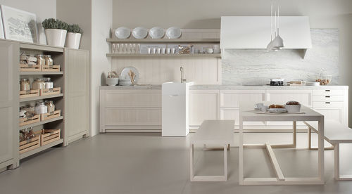 现代风格厨房 - BLANCO NATA PIEDRA - Dica - 钢 / 木质 / Corian®可丽耐